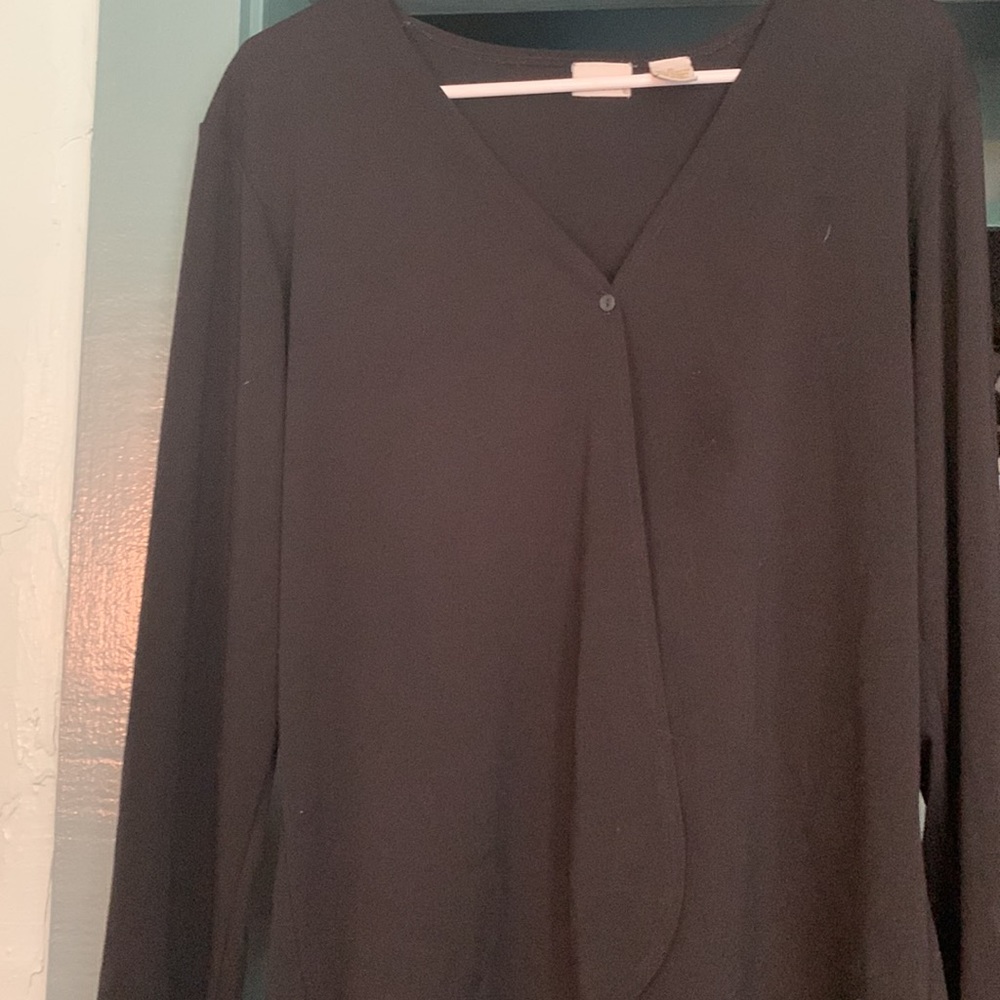 Black cardigan
